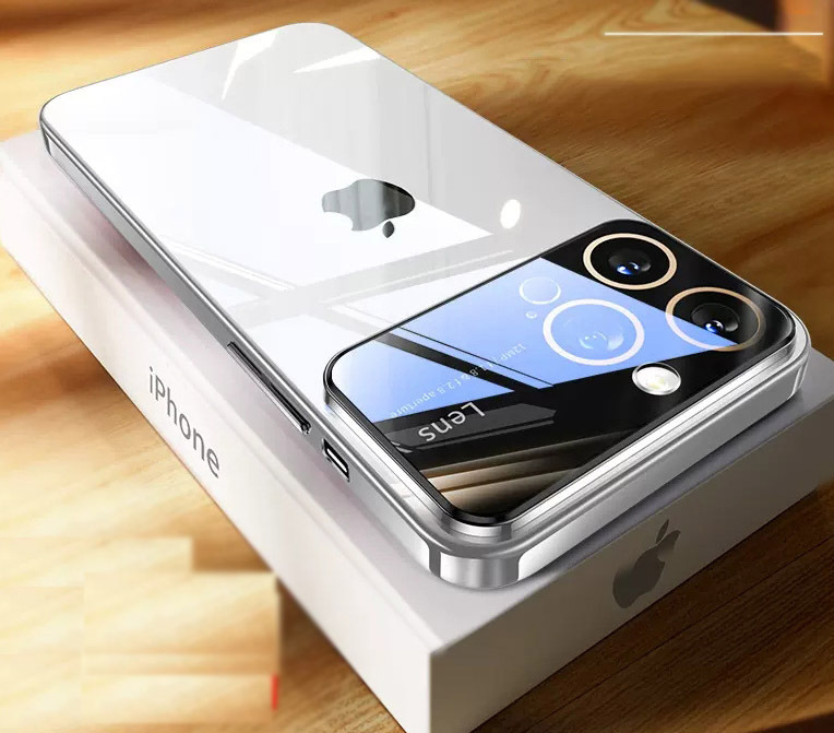 iphone14promaxケース カーバー TPU 可愛い　お洒落　 指紋防止 耐衝撃 ホワイト1