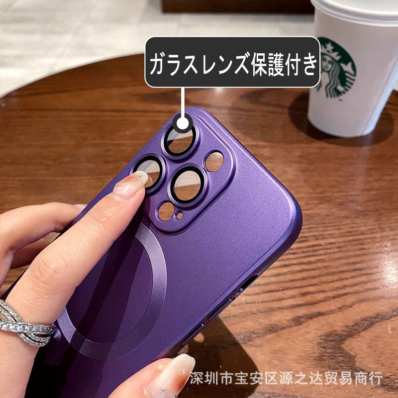 iphone14plusケース カーバー スタンド付き　透明　お洒落　韓国　軽量 ケース 耐衝撃 高品質　シルバーQ2