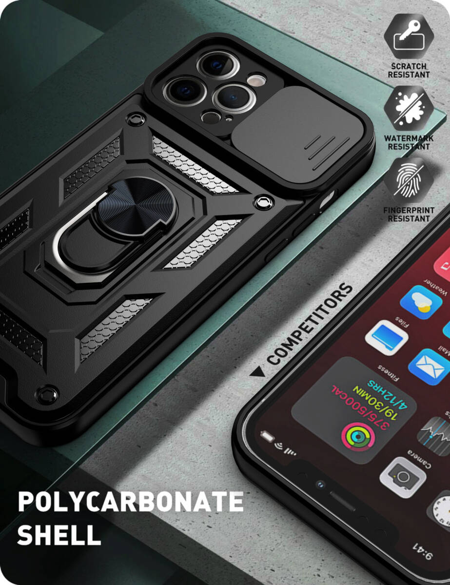 iphone15plusケース カーバー TPU 　お洒落　韓国　　リング　ブラック　カメラ保護　軽量 ケース 耐衝撃408