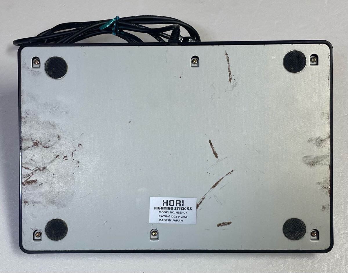  Hori HORI Fighting Stick SS HSS-07 Fighting Stick легко рабочее состояние подтверждено Sega Saturn управление специальный управление 