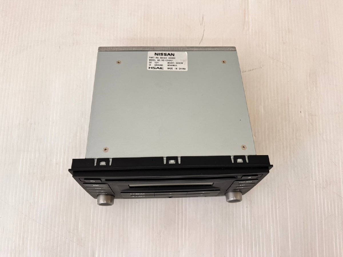 【店舗引取歓迎】 日産 デイズ B21W 純正 オーディオ B8185-89950 モデル HS-C5482 ステレオ プレイヤー 4_画像2