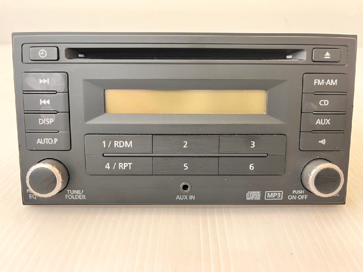 【店舗引取歓迎】 日産 デイズ B21W 純正 オーディオ B8185-89950 モデル HS-C5482 ステレオ プレイヤー 4_画像1