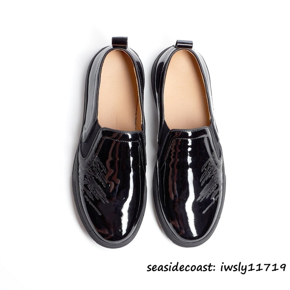  обычная цена 9 десять тысяч # Loafer натуральная кожа туфли без застежки мужской высокий класс телячья кожа бизнес обувь кожа обувь работник ручная работа обувь для вождения супер-легкий 25.0cm