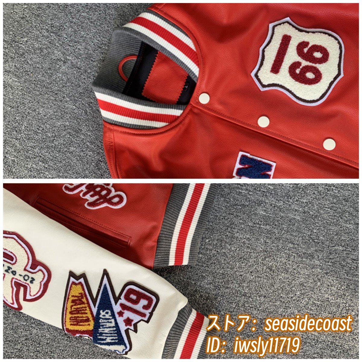 定価17萬★最上級(jí) レザージャケット メンズ パーカー 皮ジャン 本革スタジアムジャンパー 超希少 牛革 折り襟 バイクウェア最豪華 上品 6XL