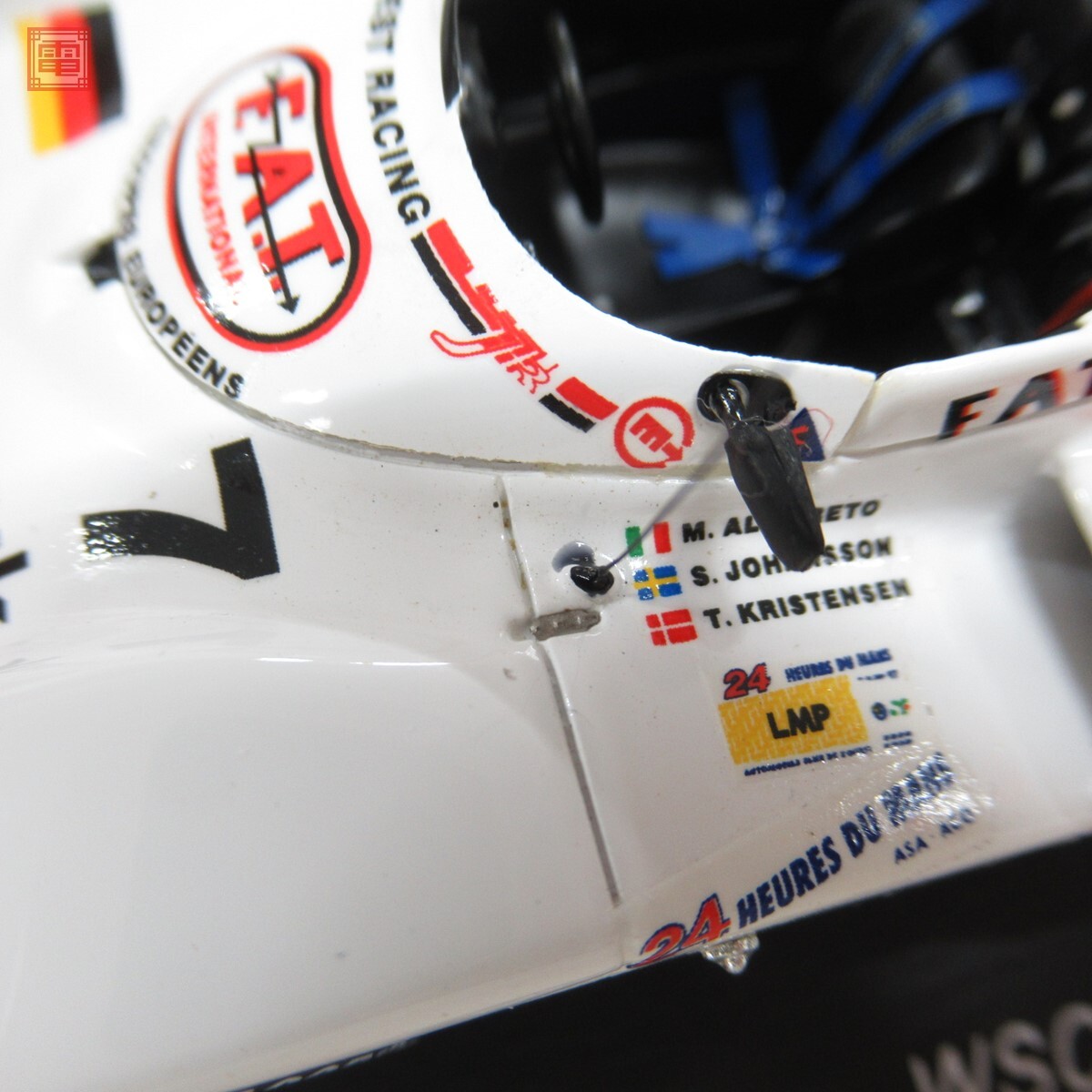  Spark 1/43 T.W.R Porsche WSC #7 1997ru* man победа машина 43LM97 Spark Porsche[10
