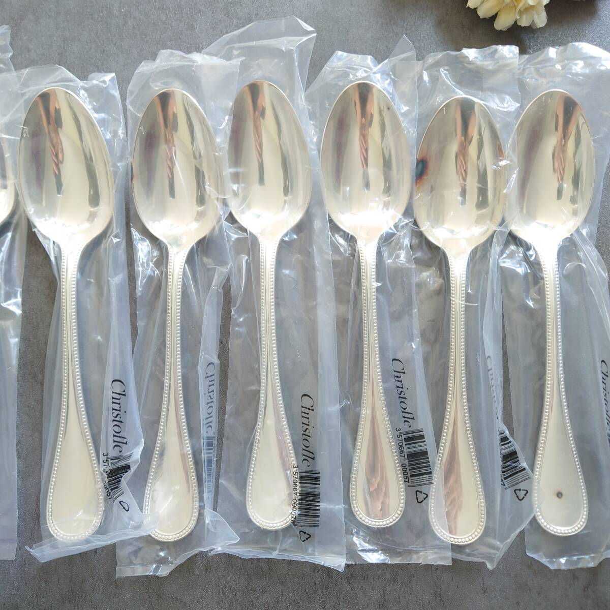 クリストフル パール テーブルサイズ 未開封 18点 カトラリー