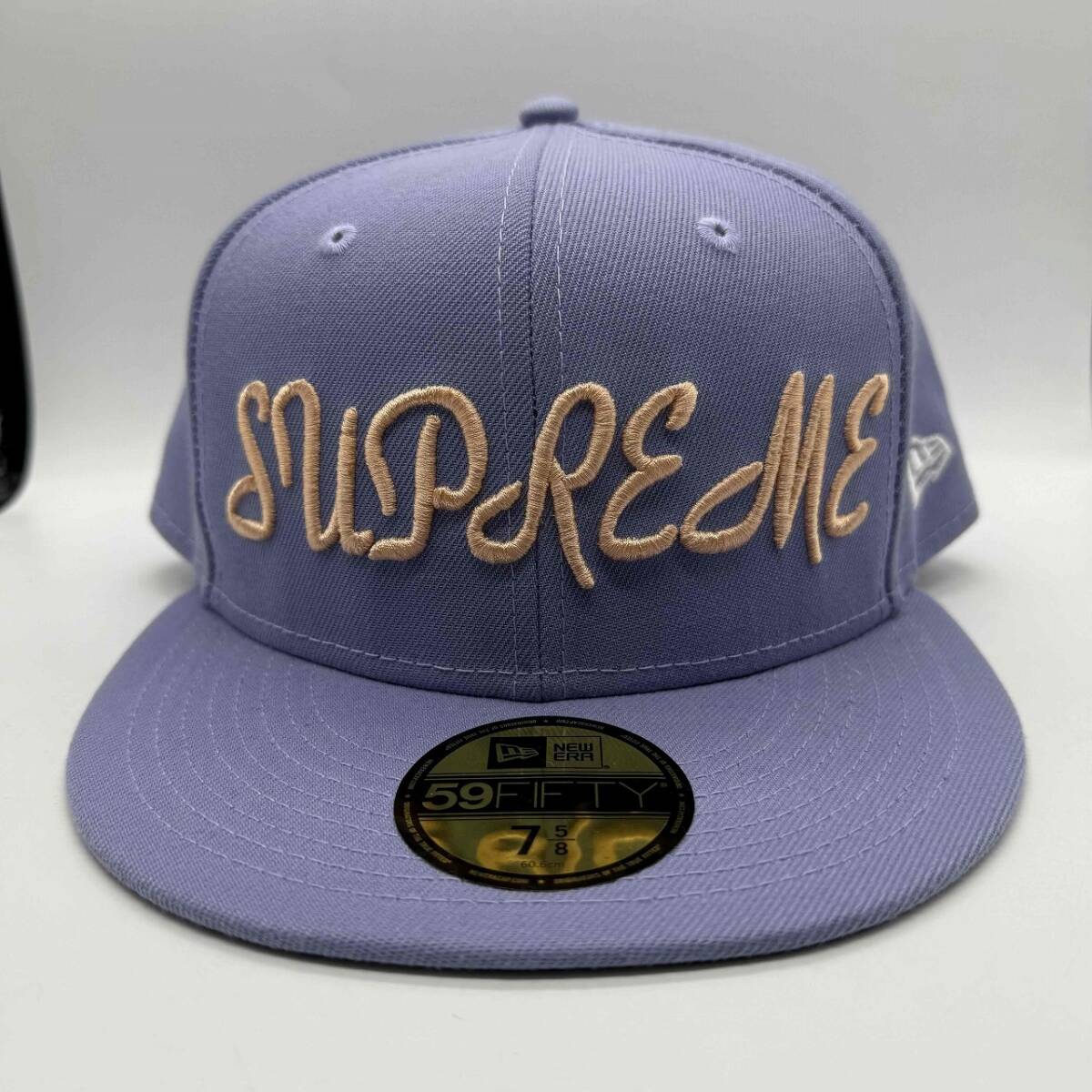 Supreme 23ss Script New Era (7-5/8 60.6cm) シュプリーム スクリプトロゴニューエラキャップ