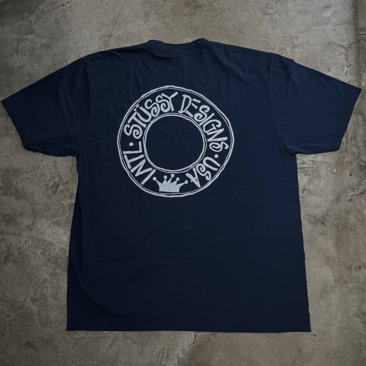 STUSSY 24aw BUANA PIGMENT DYED TEE Lサイズ ステューシー ブアナ ピグメントダイ 半袖Tシャツ