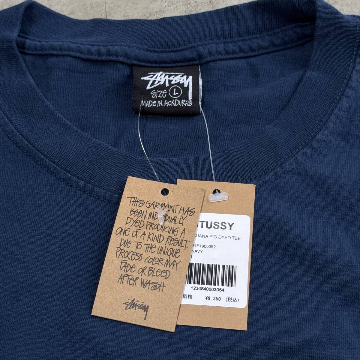 STUSSY 24aw BUANA PIGMENT DYED TEE Lサイズ ステューシー ブアナ ピグメントダイ 半袖Tシャツ