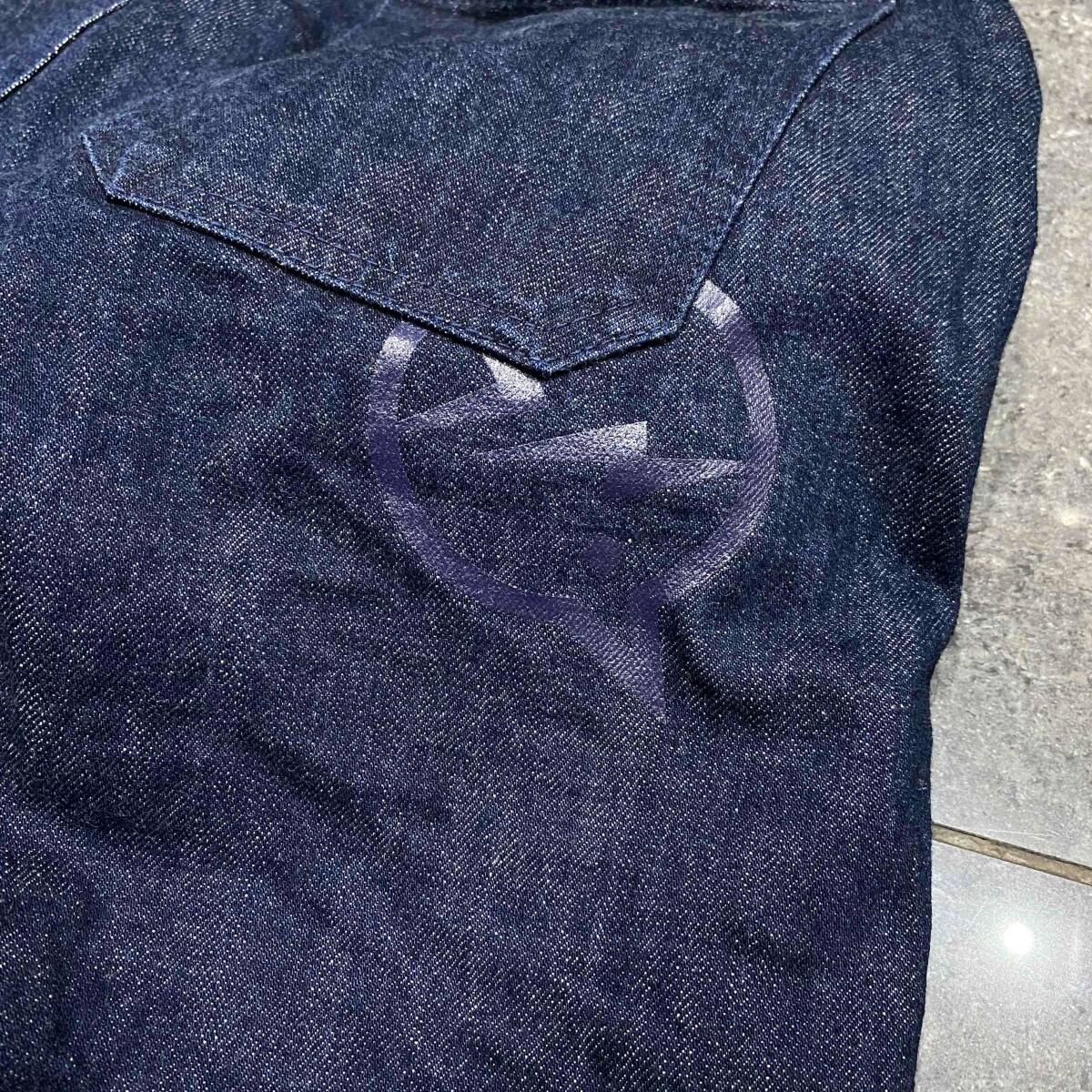 DENIM BY VANQUISH ＆ FRAGMENT DENIM SHORT SIZE-34 VFP6012 デニムバイバンキッシュアンドフラグメント デニムショーツ ショートパンツ_画像4