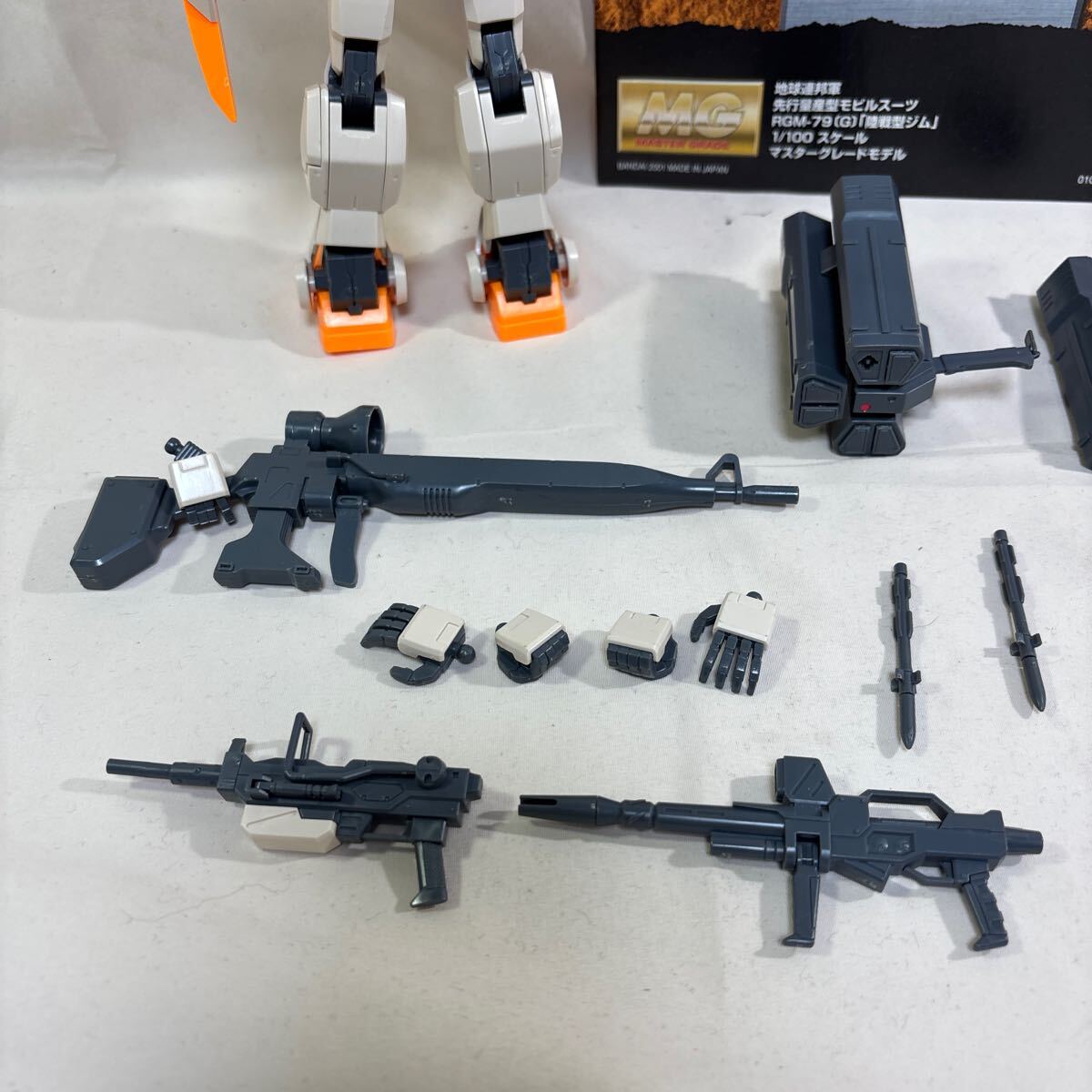 『4年保証』 ガンプラジャンク パーツ取り 欠品あり 組済 陸戦型ジム MG1/100 ロボット