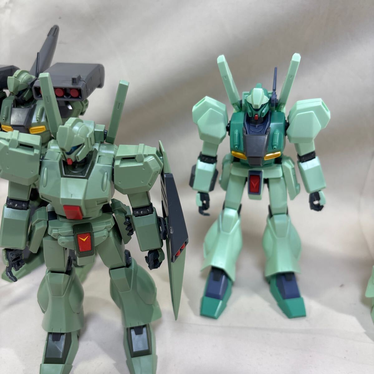 ガンプラジャンクHGセット7 Aガンプラジャンク HG1/144 ジェガン いろいろ組済 7体セット 欠