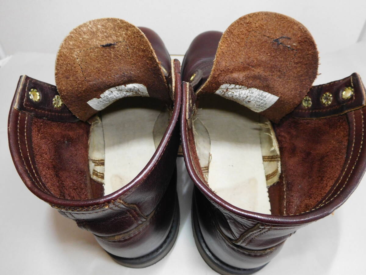 THOROGOOD ソログッド 814-4220 6インチ ワークブーツ US8.5D 26.5cm オイルドレザー ブラウン 茶