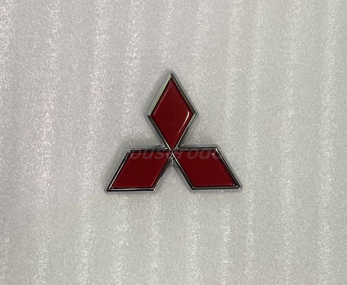 三菱純正 未使用 レッド スリーダイヤマーク MARK,THREE-DIA MITSUBISHI MOTORS GENUINE PARTS GOLD MARK,THREE-DIA RED