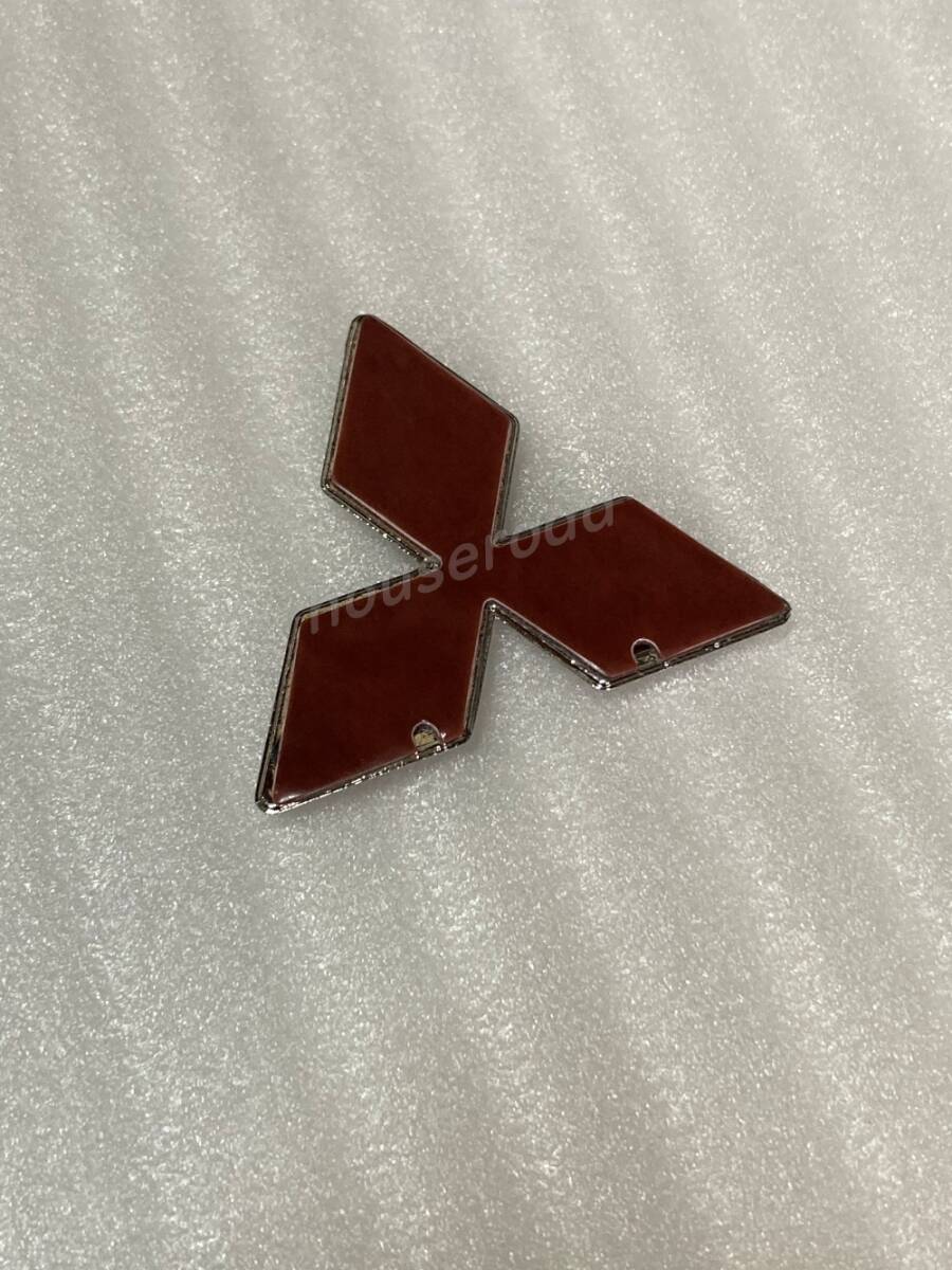 三菱純正 未使用 レッド スリーダイヤマーク MARK,THREE-DIA MITSUBISHI MOTORS GENUINE PARTS GOLD MARK,THREE-DIA RED