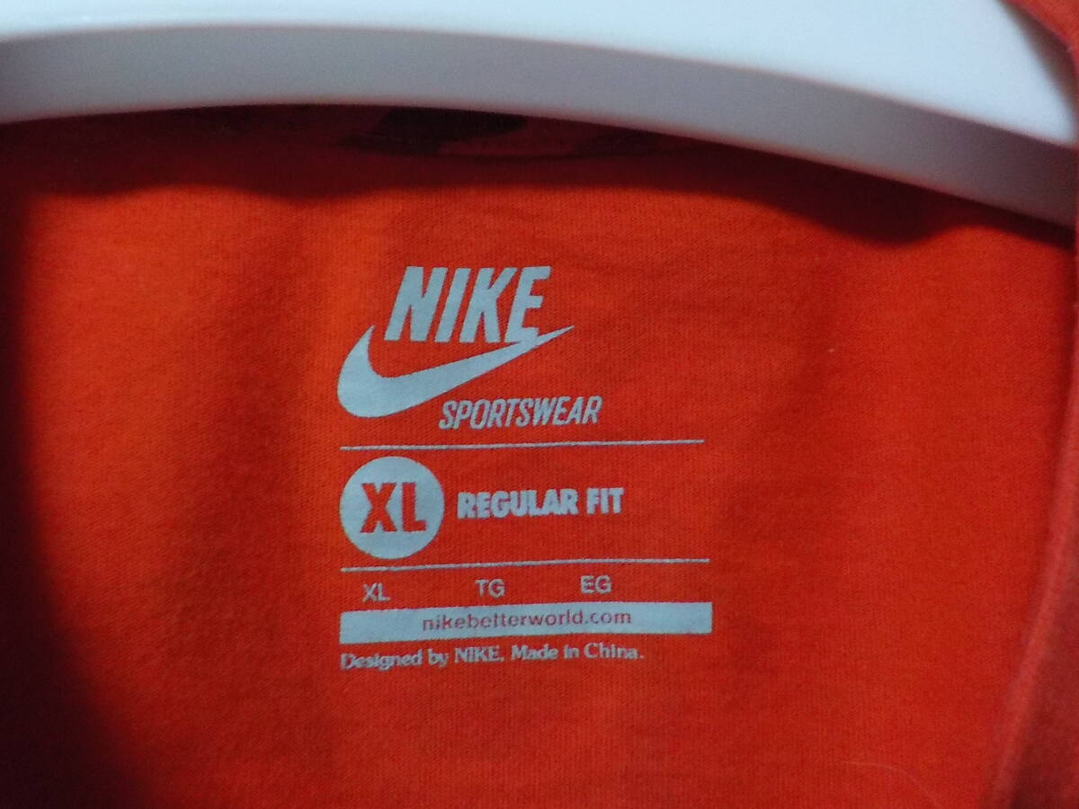 USED【即決 送料無料】NIKE正規(guī)品 浦和レッズ 2014 URAWA CAMO Tシャツ XL Jリーグ サッカー 移動著 応援 ユニフォーム 643-5