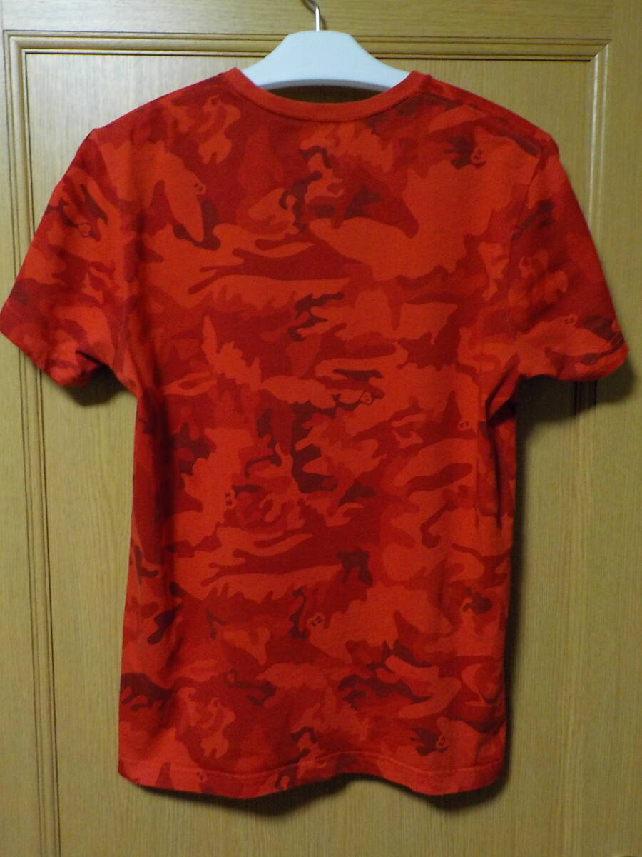 USED【即決 送料無料】NIKE正規(guī)品 浦和レッズ 2014 URAWA CAMO Tシャツ XL Jリーグ サッカー 移動著 応援 ユニフォーム 643-5