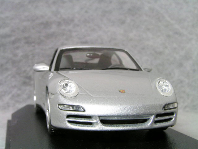 ● 1/43 ポルシェ 911 ( 997 ) 〓 Carrera 4 / 2005 シルバー 〓 Porsche MINICHAMPS