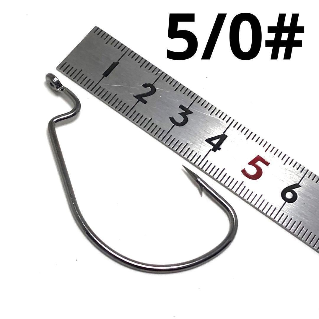 オフセット フック 5/0# 10個入_画像1