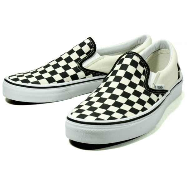  новый товар VANS Vans US America план туфли без застежки белый чёрный проверка чёрный белый контрольно-измерительный прибор панель спортивные туфли мужской US9.5(27.5cm)