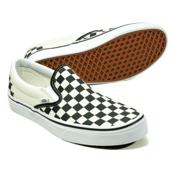  новый товар VANS Vans US America план туфли без застежки белый чёрный проверка чёрный белый контрольно-измерительный прибор панель спортивные туфли мужской US9.5(27.5cm)