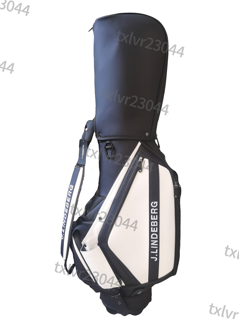 ★ジェイ?リンドバー J. LINDEBERG　9.5型 5KG キャディバッグ　スタンドバッグ　 ブラック●TV039
