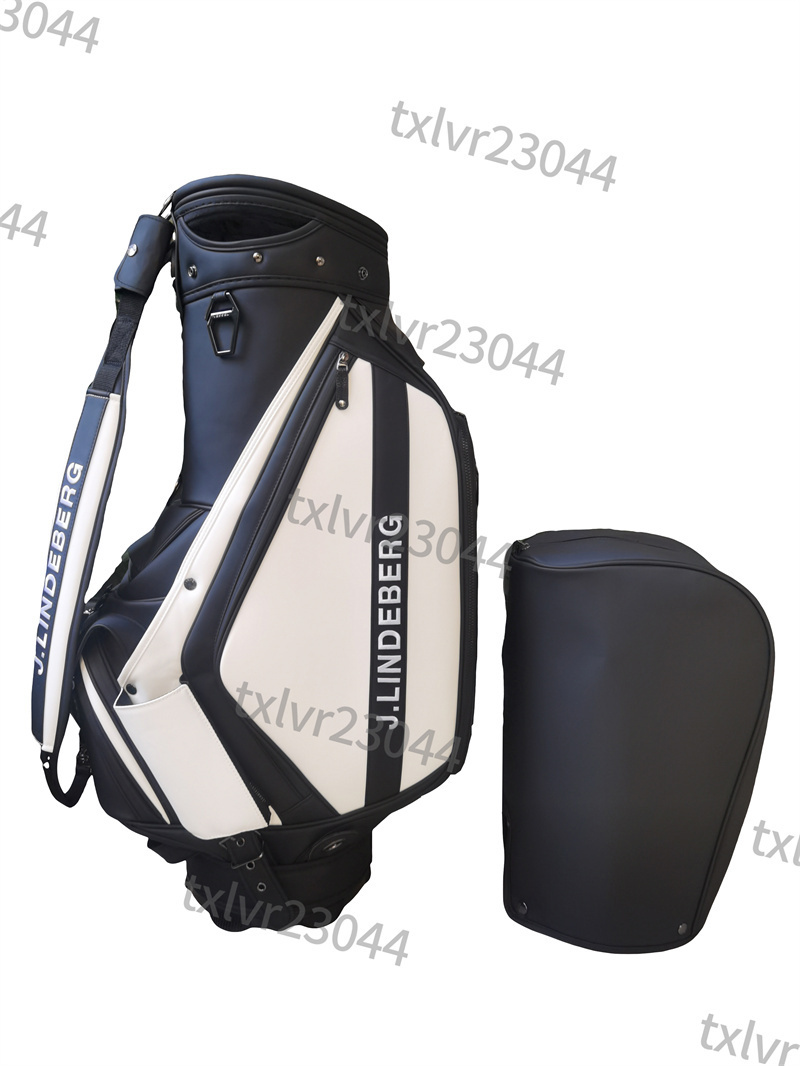 ★ジェイ?リンドバー J. LINDEBERG　9.5型 5KG キャディバッグ　スタンドバッグ　 ブラック●TV039