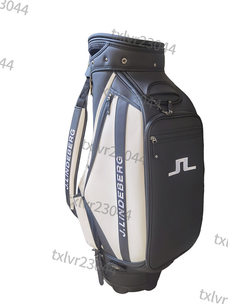 ★ジェイ?リンドバー J. LINDEBERG　9.5型 5KG キャディバッグ　スタンドバッグ　 ブラック●TV039