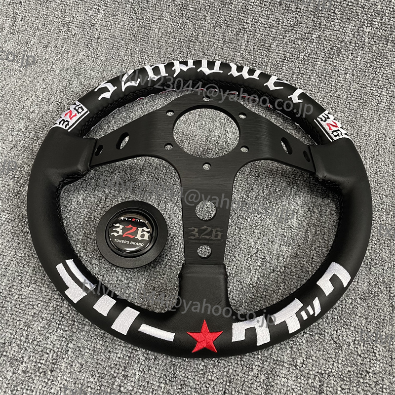 326パワー 326power 車ハンドル ラリークイック トチ狂