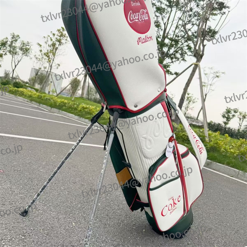 ★ マルボンゴルフ　スタンドバッグ Golf Bag 新品　 malbon 9型，4kg キャディバッグ ●TV072