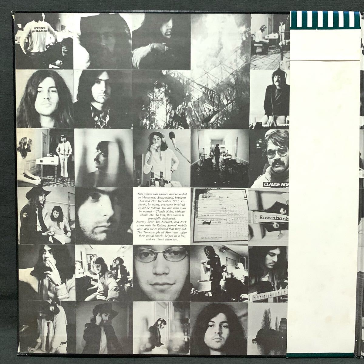 國(guó)內(nèi)盤/帯/ライナー/歌詞ポスター付/Gatefold/LP/Deep Purple/ディープ?パープル/Machine Head/マシン?ヘッド/P-10130W/1976年/レコード
