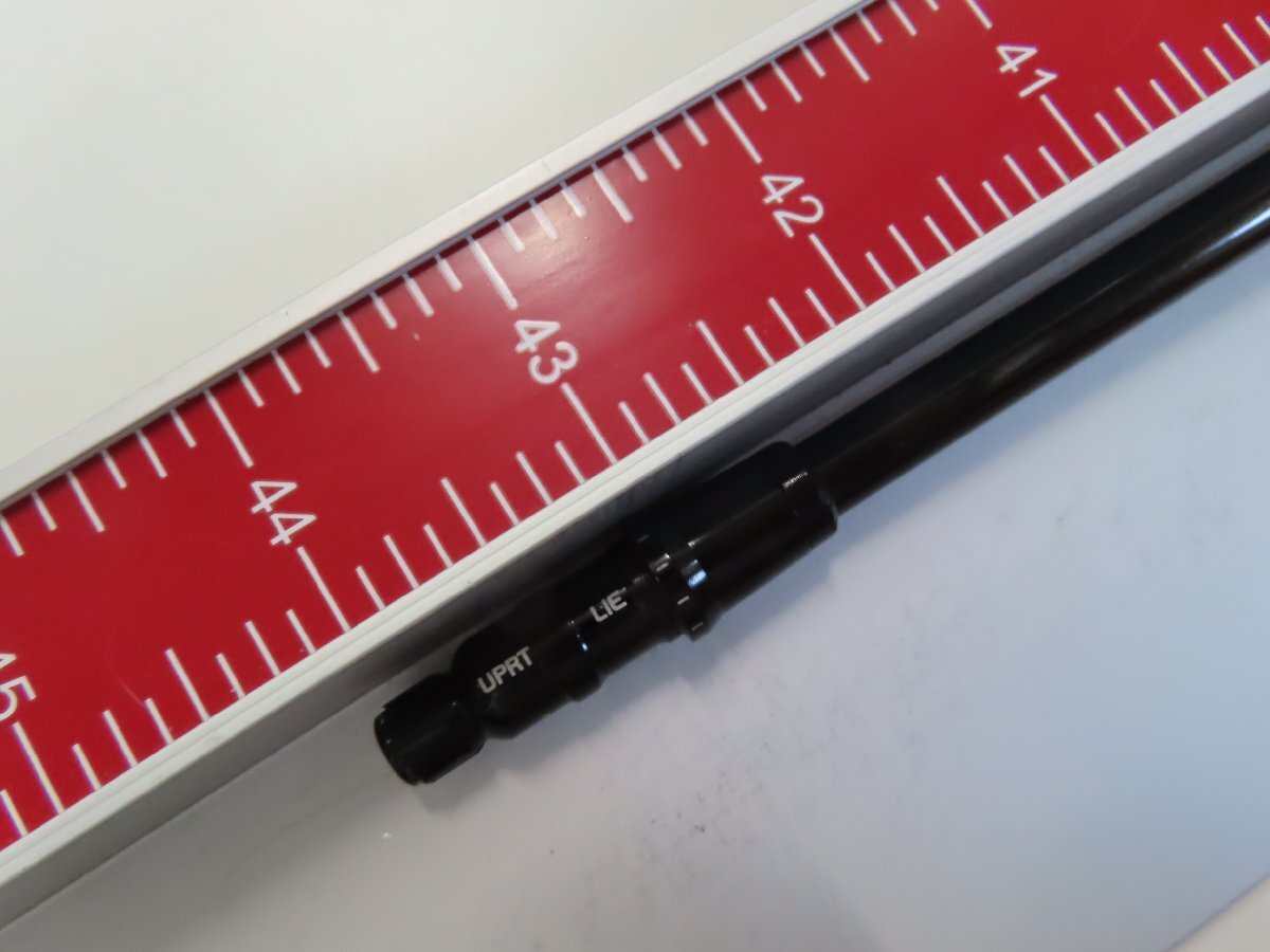 【中古/訳あり】試打用?刻印有 テーラーメイド 2023 ステルス2 シリーズ ドライバー用 スリーブ/グリップ付シャフト単體【S】TOUR AD CQ-6