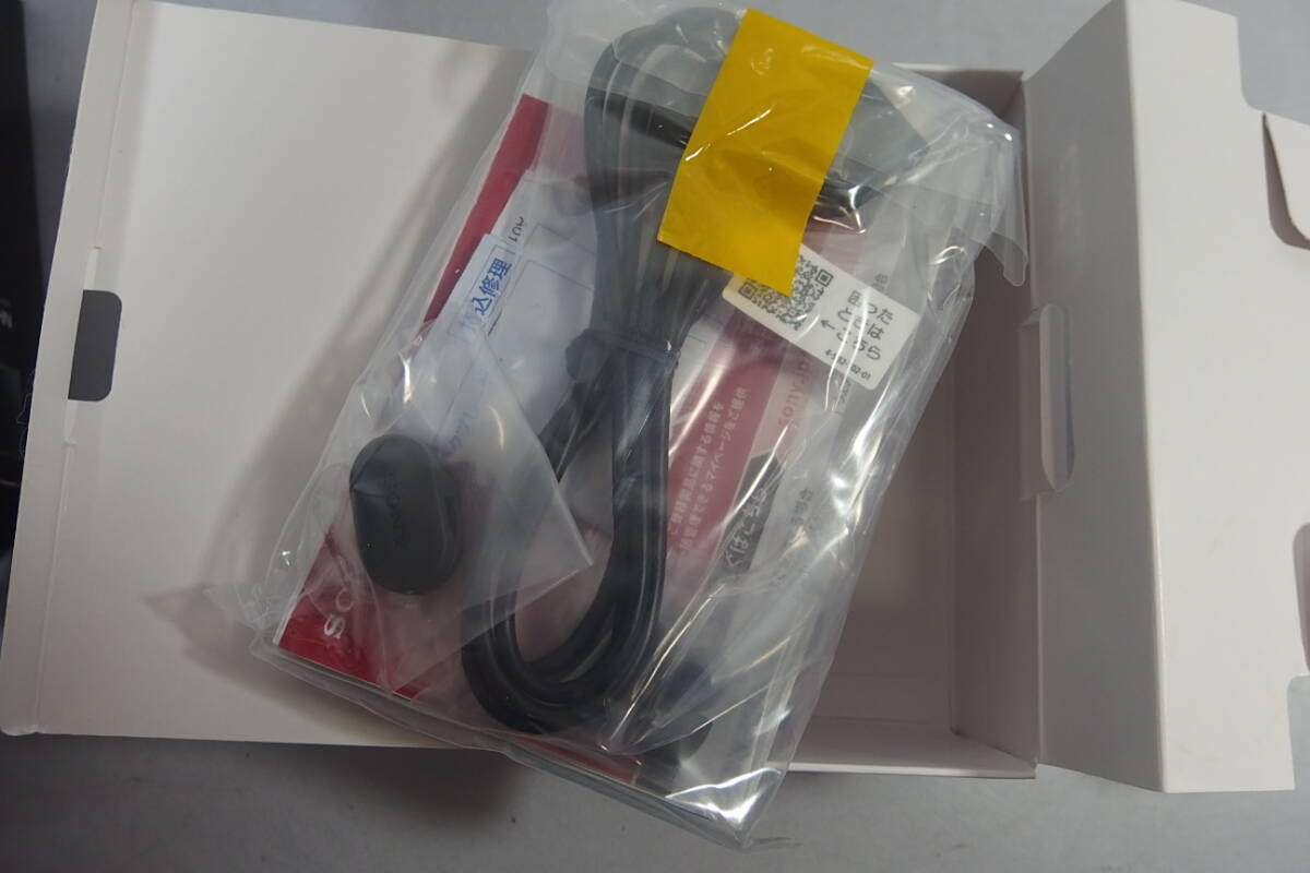 ◆未使用 SONY(ソニー) ハイレゾ/ノイズキャンセル/リニア ウォークマン 16GB NW-A55HN B(ブラック) ヘッドホン付 Bluetooth/microSD