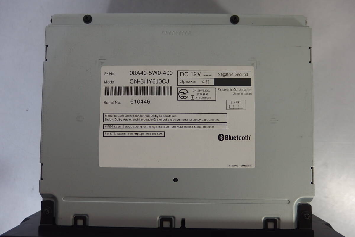 * как новый HONDA( Honda ) оригинальный 9 дюймовый навигационная система Gathers VXM-175VFNi 08A40-5W0-400 CN-SHY6J0CJ Full seg TV/DVD/CD/USB/SD/Bluetooth