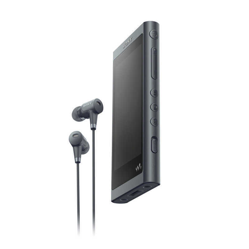 ◆未使用 SONY(ソニー) ハイレゾ/ノイズキャンセル/リニア ウォークマン 16GB NW-A55HN B(ブラック) ヘッドホン付 Bluetooth/microSD