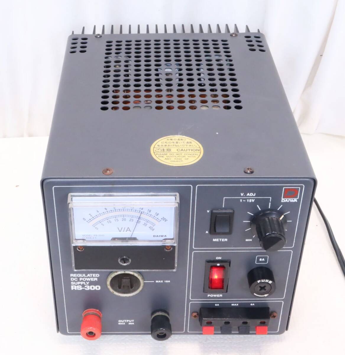 DAIWA RS-300 стабилизированный источник питания 1V~15V 30A