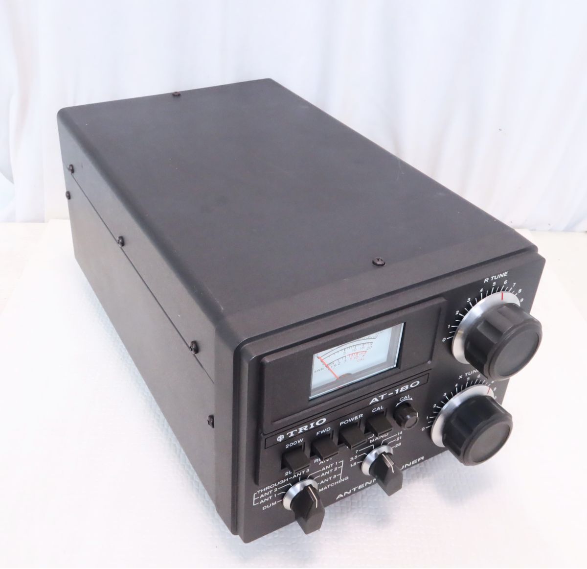 TRIO AT-180 1.8~30MHz антенна тюнер SWR& энергия итого & антенна переключатель машина установка 