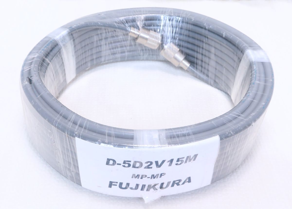  fujikura 5D-2V 15m MP-MP коаксильный кабель новый товар не использовался товар 