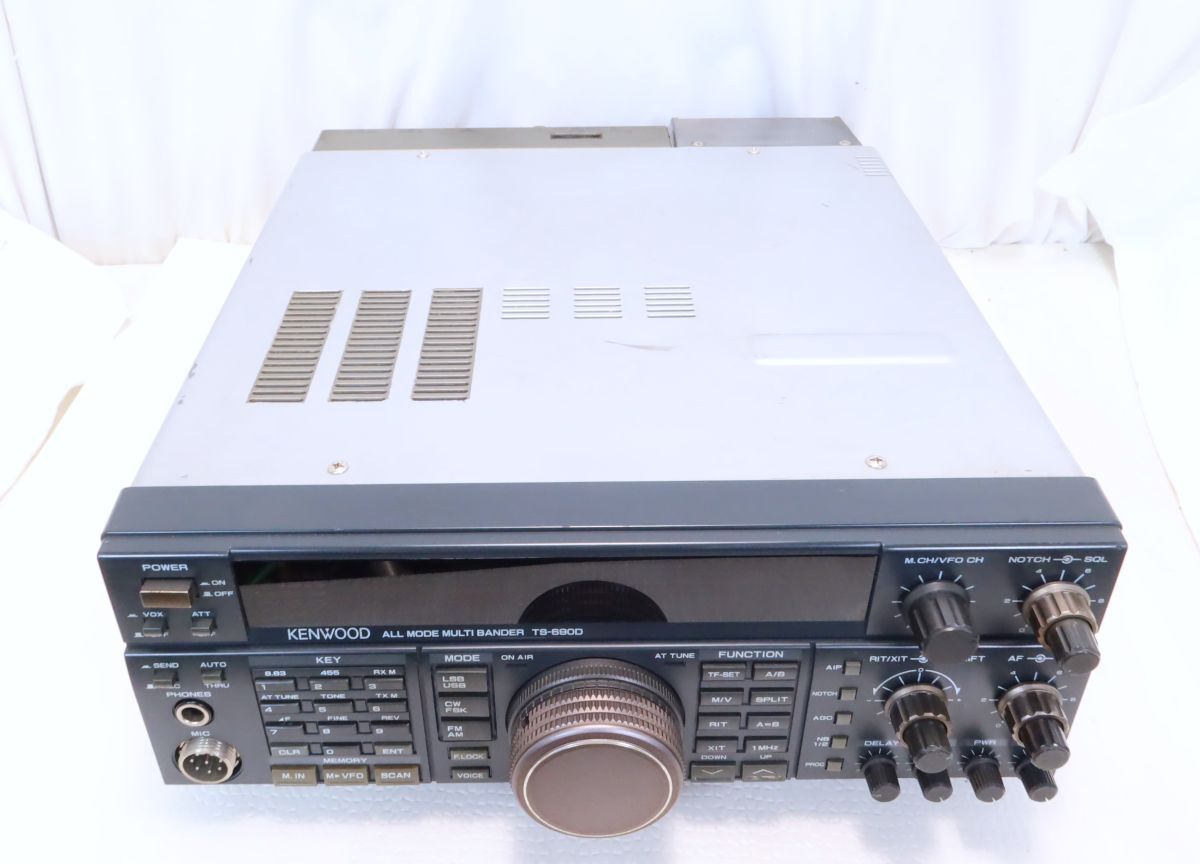 最も 割引 KENWOOD TS-690D 100W仕様 HF/50MHz ゼネカバ送信改造済(固定 トランシーバー