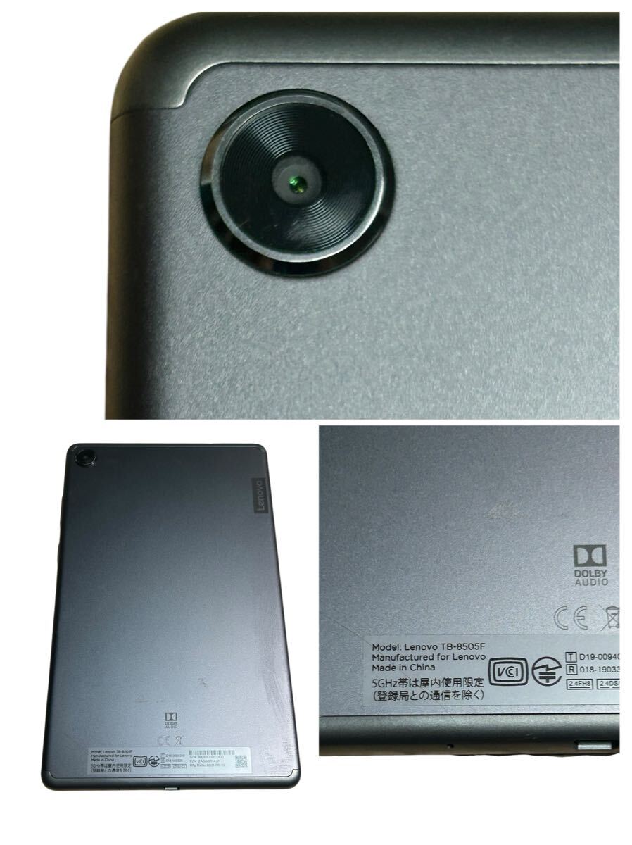 [ текущее состояние товар ]Lenovo Tab M8 TB-8505F no. 2 поколение Wi-Fi модель Android10 б/у Android Lenovo планшет работа товар 1 иен ~