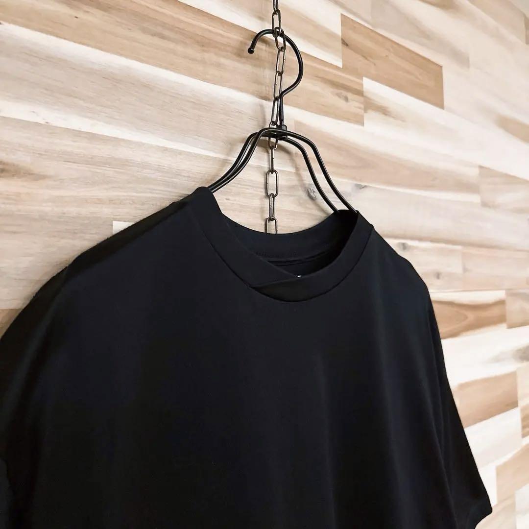 レア/美品【ミハラヤスヒロ】スカル 刺繍 アシンメトリー 半袖Tシャツ 青×白【HFby6PR】メンズ・洋服・春夏【T4N4G7T】_画像6