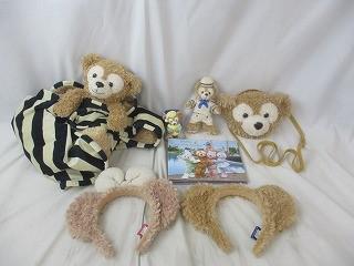 【同梱可】中古品 ディズニー ダッフィー シェリーメイ 他 ブランケット カチューシャ パスケース 等グッズセット