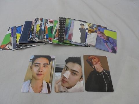 [ включение в покупку возможно ] б/у товар ..EXO SUPER JUNIOR kai i.son др. коллекционные карточки и т.п. 67 пункт товары комплект 