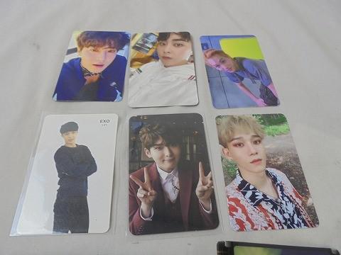 [ включение в покупку возможно ] б/у товар ..EXO SUPER JUNIOR kai i.son др. коллекционные карточки и т.п. 67 пункт товары комплект 
