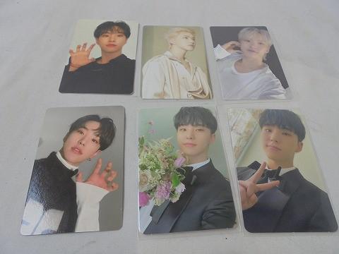 [ включение в покупку возможно ] б/у товар ..SEVENTEEN ho si только BE THE SUN... . из и т.п. CD. входить содержит коллекционные карточки 30 листов товары комплект 