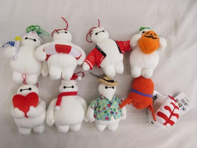 【同梱可】中古品 ディズニー ベイマックス のみ ぬいぐるみストラップ ツムツム グッズセット