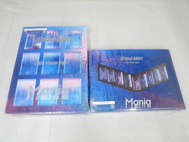 中古品 同梱可】 Snow Man Blu-ray LIVE TOUR 2021 Mania 初回