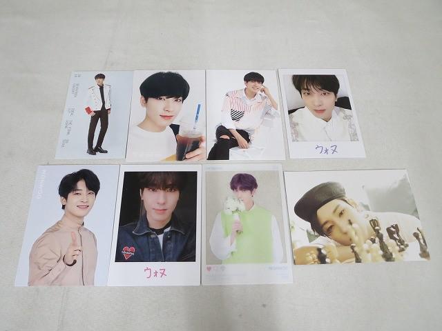 同梱可】中古品 韓流 SEVENTEEN ウォヌ のみ トレカ 25枚 CD封入