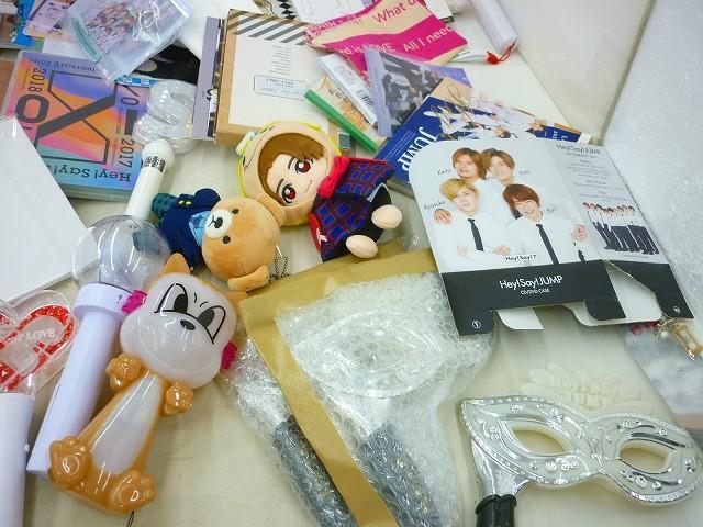 【まとめ売り 中古品】 Hey!Say!JUMP Hey!Say!JUMP　マスコット　ペンライト　うちわ　等　グッズセット