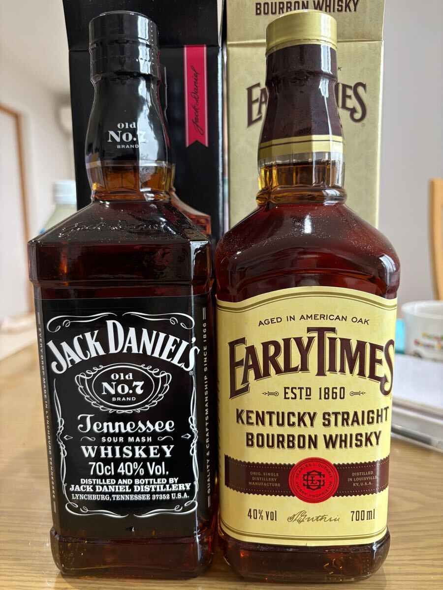 Jack Daniel'sとEarly Times ウイスキーセット